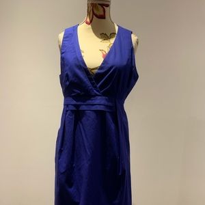 Royal blue dress